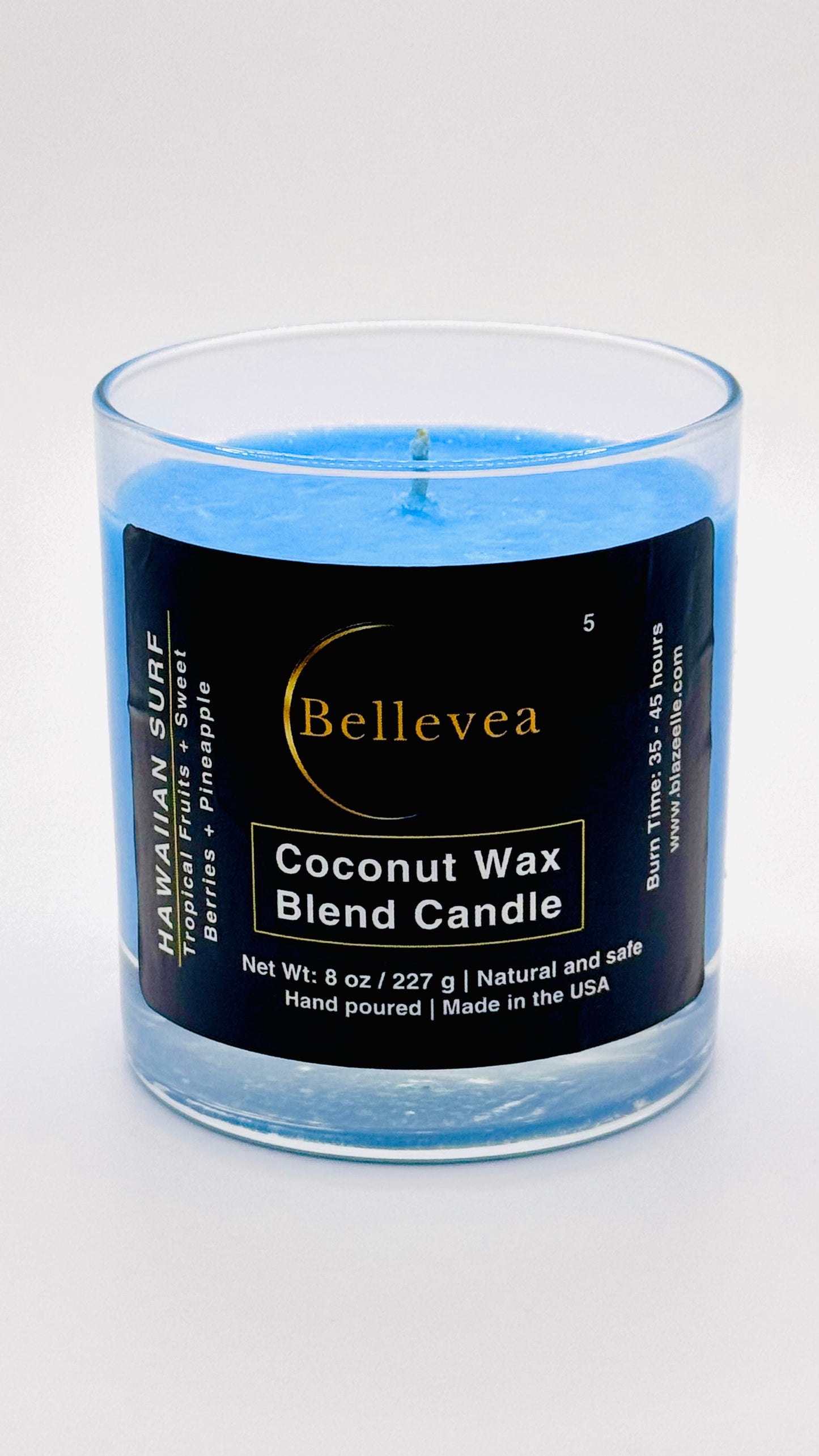 8oz Bellevea Hawaiian Surf Candle