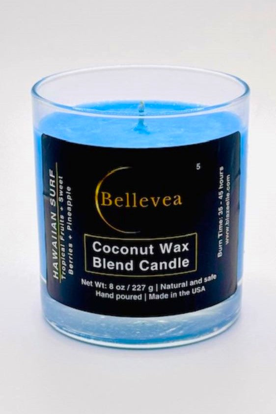 8oz Bellevea Hawaiian Surf Candle