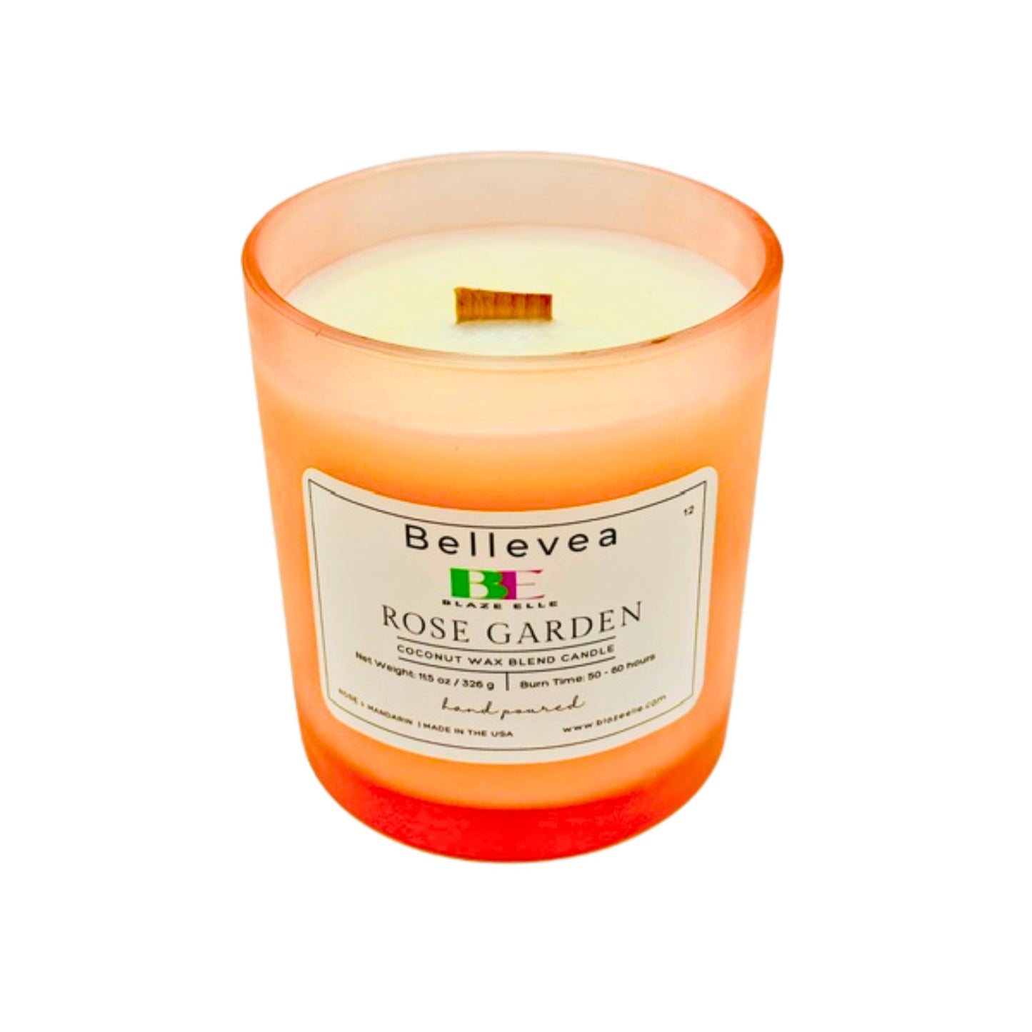 11.5oz Bellevea Rose Garden Candle