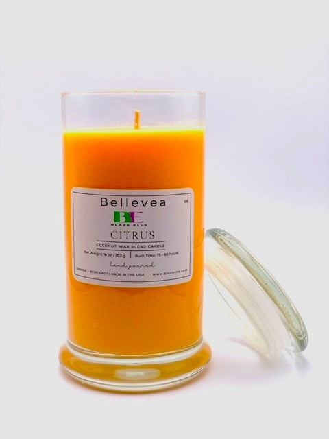 8oz Bellevea Citrus Candle