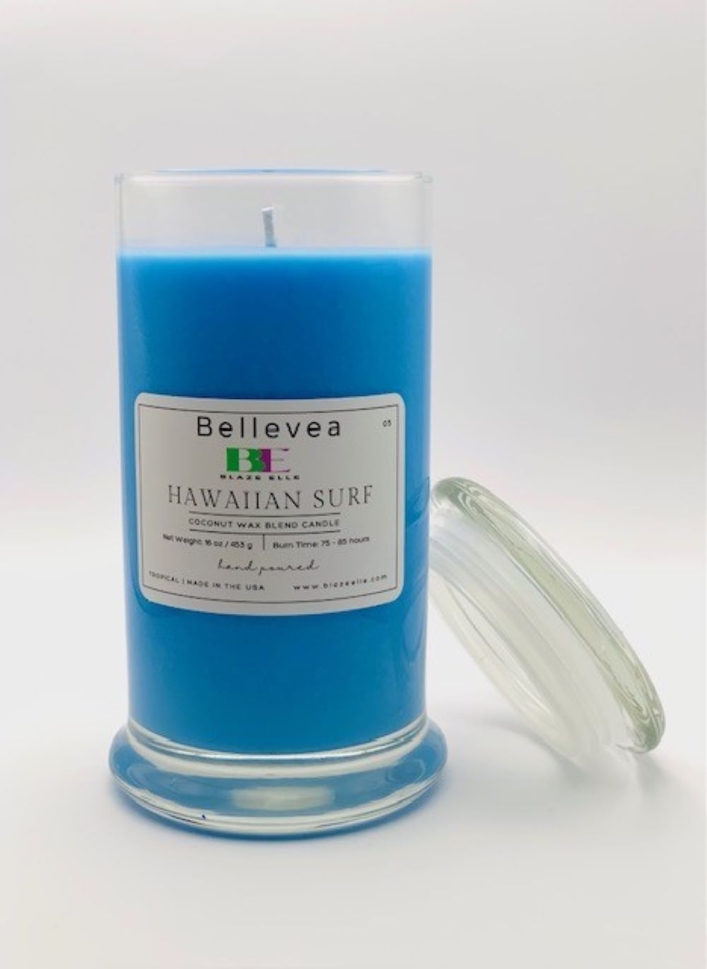 8oz Bellevea Hawaiian Surf Candle