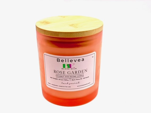 11.5oz Bellevea Rose Garden Candle